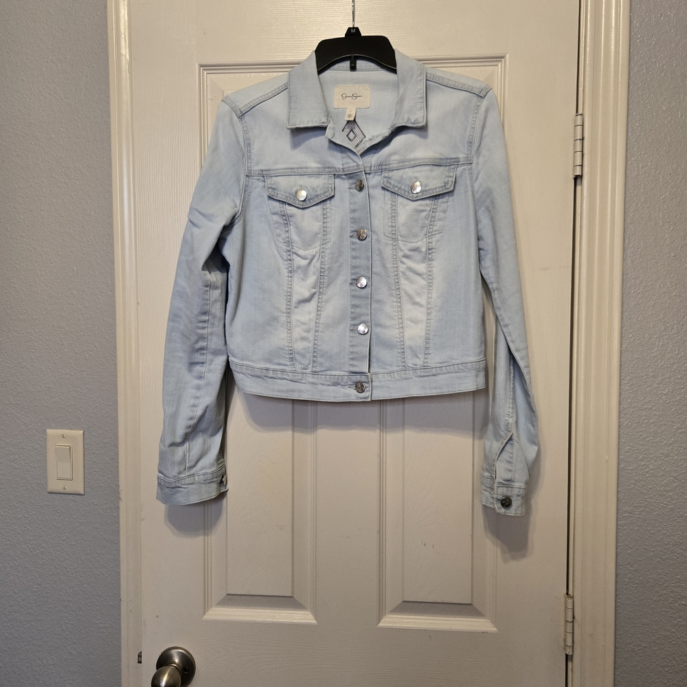 Jessica Simpson Sky Blue Denim Jacket